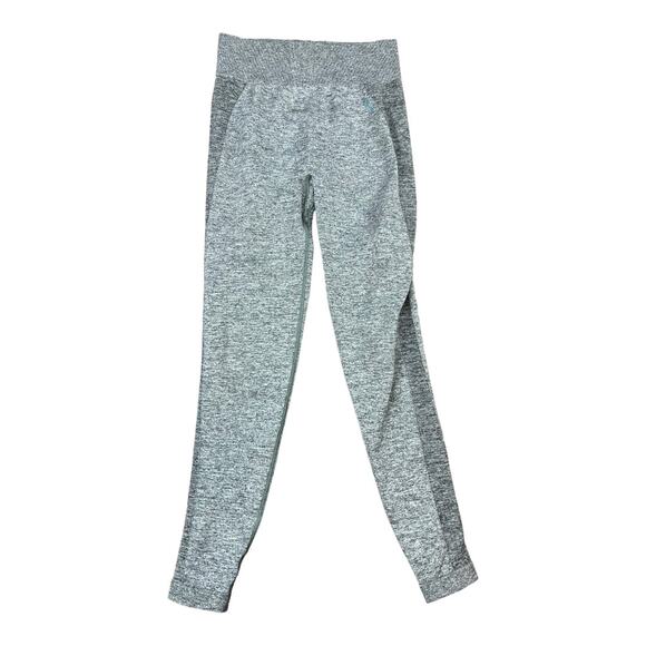 Gymshark Womens Gray Athletic Leggings Pants 26" waist - Picture 2 of 6